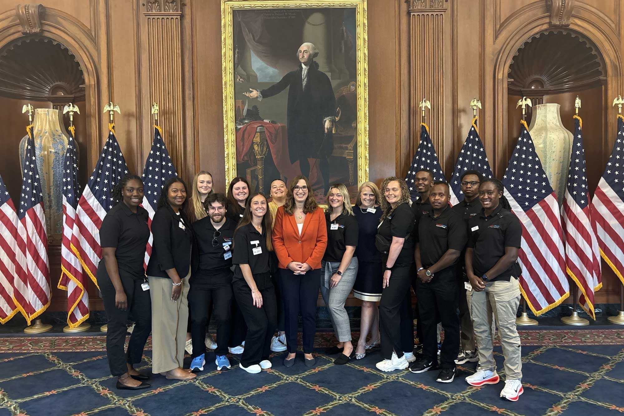 DSU occupational therapy students advocate on Capitol Hill