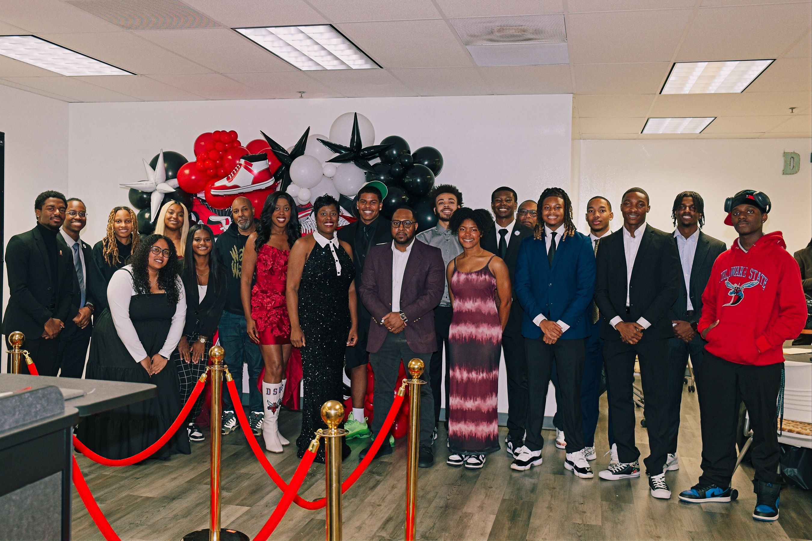 College of Business Sneaker Ball participants 