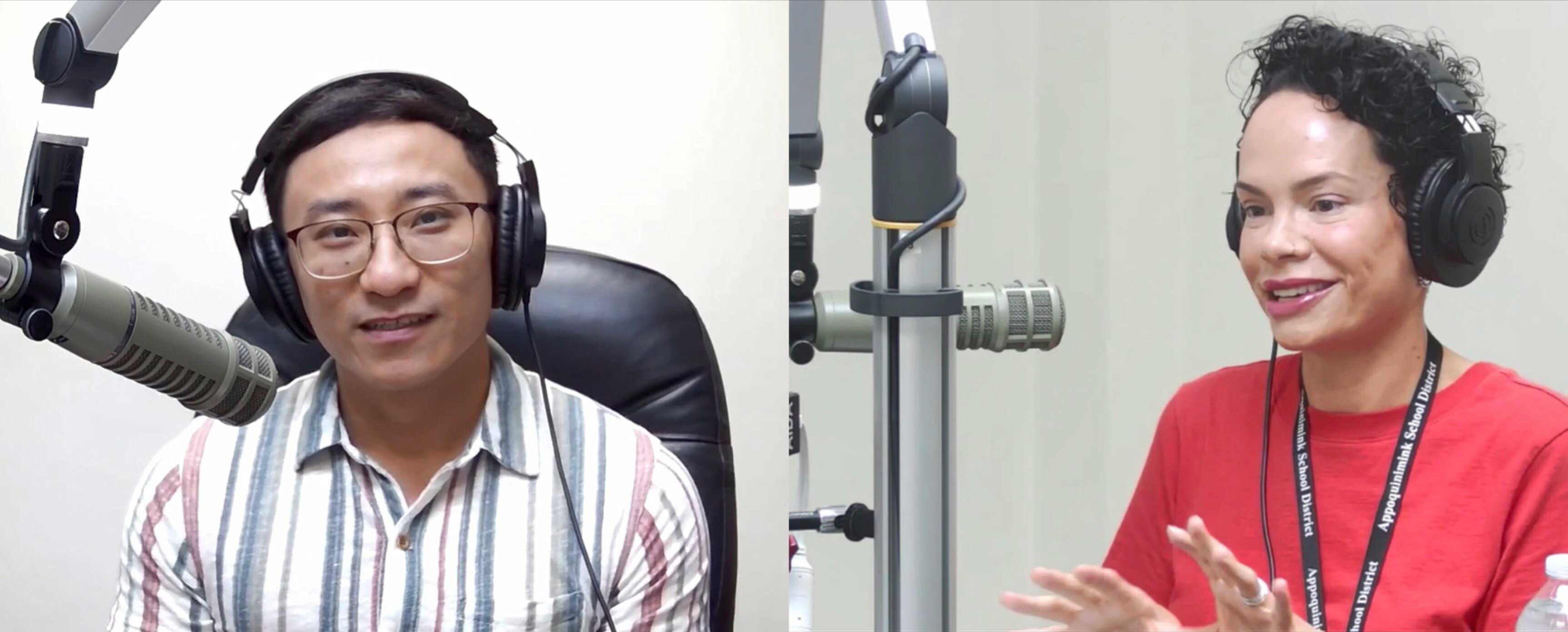 Dr. Yi Zhang and Dr. Sarah R. Vieni-Vento discuss culture and communication during the 2026 Podcast Summer Camp series at Delaware State University.