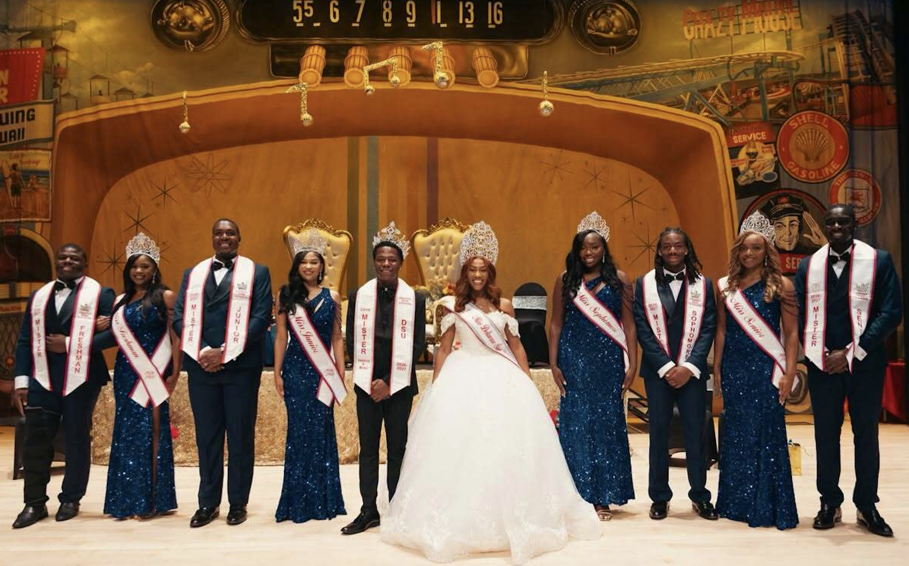 Delaware State University’s 2026 Royal Court
