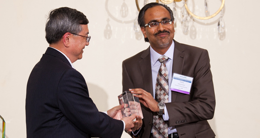 DSU's Dr. V. Kalavacharla named DelBio's HE Educator of the Year