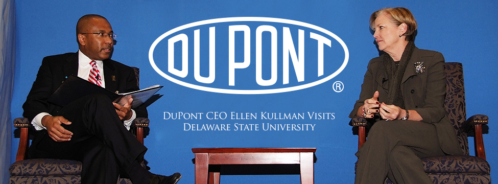 DuPont CEO Ellen Kullman Gives Corporate Wisdom during DSU Visit