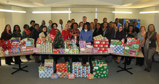 DSU Demonstrates Holiday Spirit with Adopt-a-Family Giving