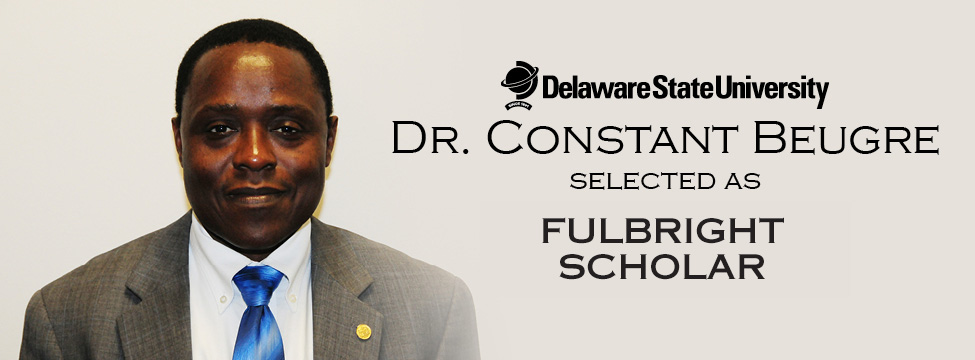 DSU's Dr. Constant Beugre Awarded Fulbright Scholarship