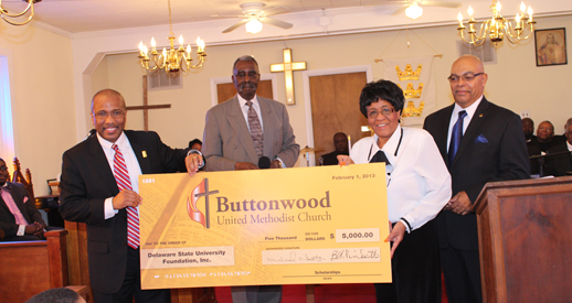 DSU Donations from Roy Klein Foundation, Buttonwood UM Church