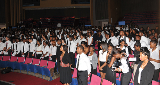 DSU Holds Freshmen Induction Ceremony: Photo Slideshow