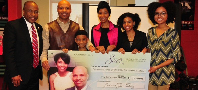 Alums Dr. Jose & Zona Saez Establish Endowed Scholarship 