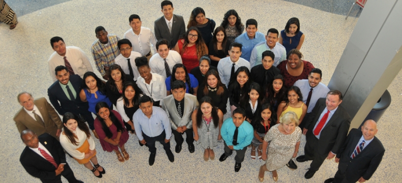 DSU Opportunity Scholarship Students Meet Benefactors