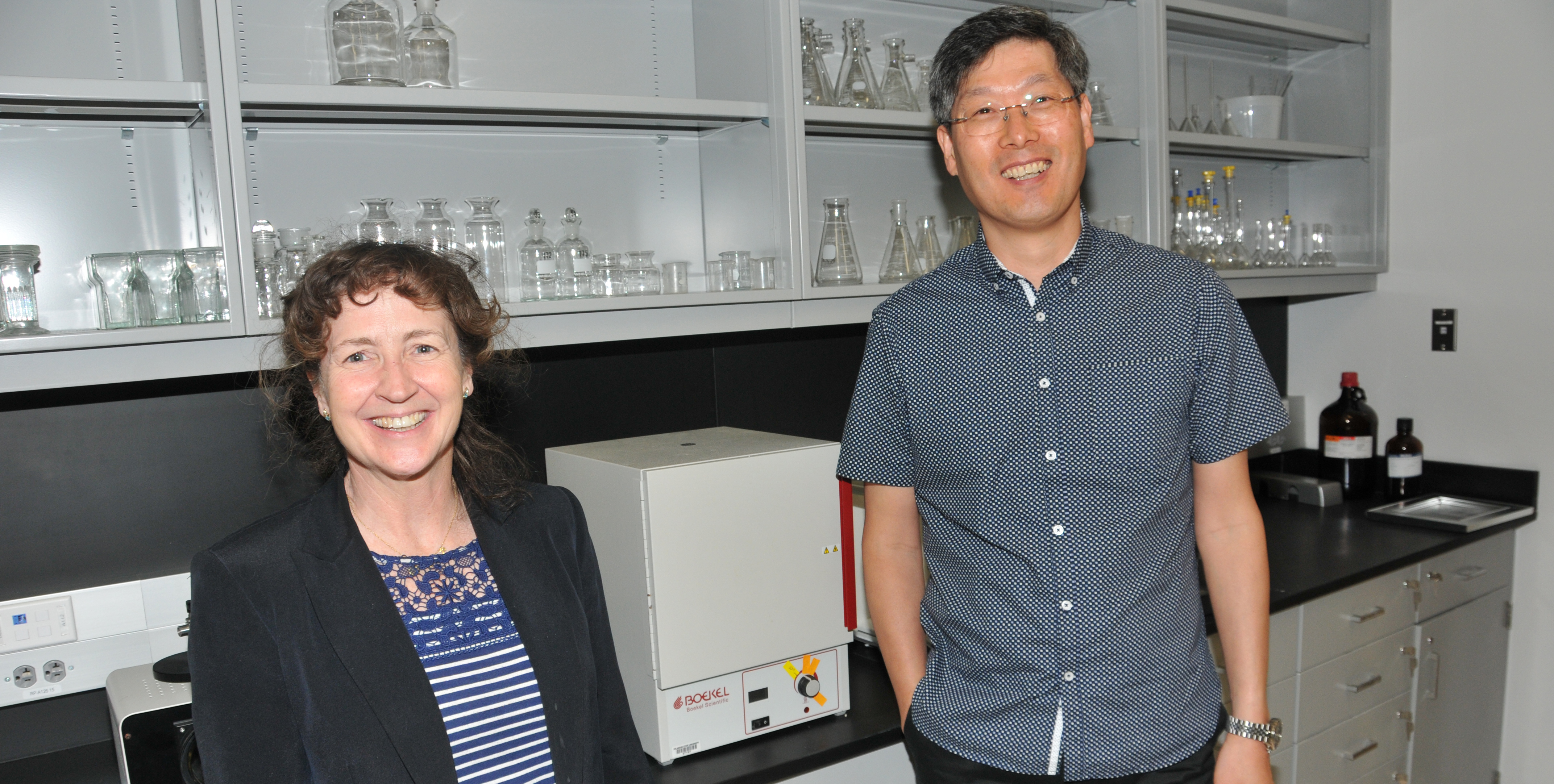 Dr. Melissa Harrington and Hwan Kim are the co-principal investigators who successfully obtained the five-year grant from the National Institute of General Medical Sciences.