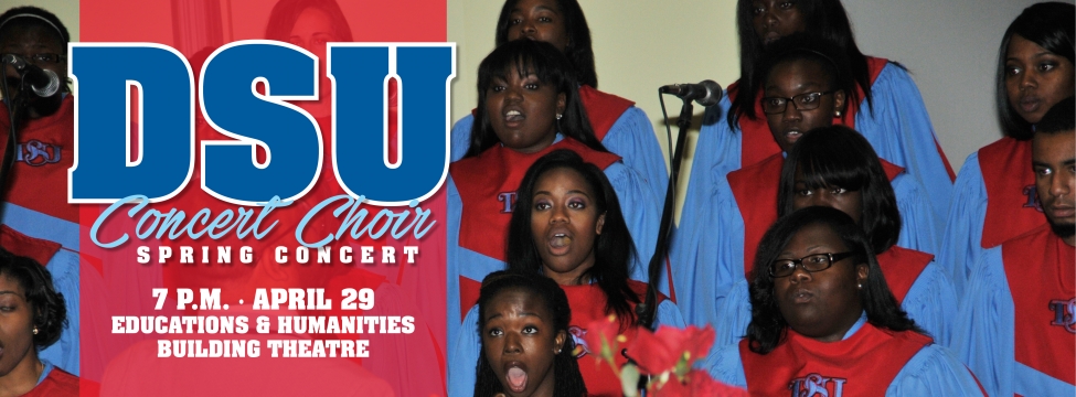 DSU Concert Choir Spring Concert, April 29