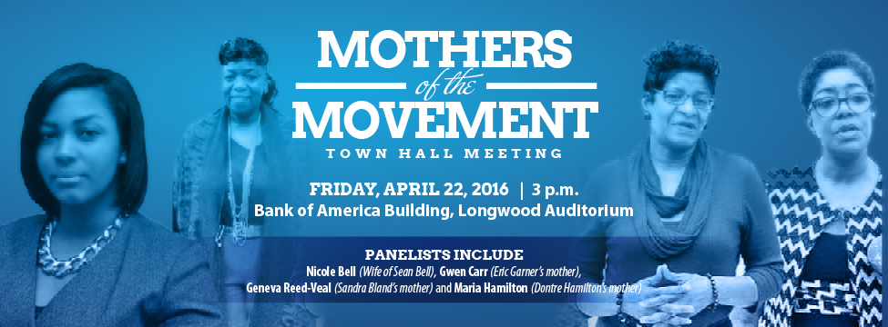 Hillary Clinton, Mothers of the Movement