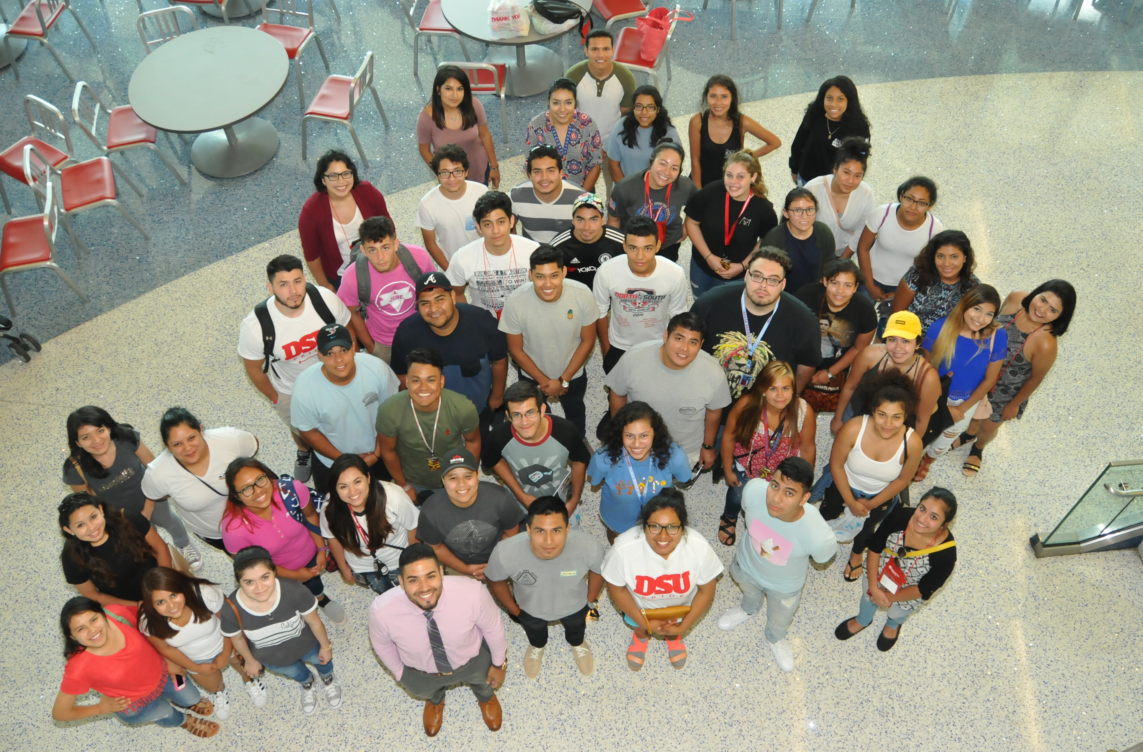 A new group of "Dreamers" -- undocumented immigrant students who have enrolled at DSU under the Opportunity Scholarship Program -- have begun their academic journey at Del State.