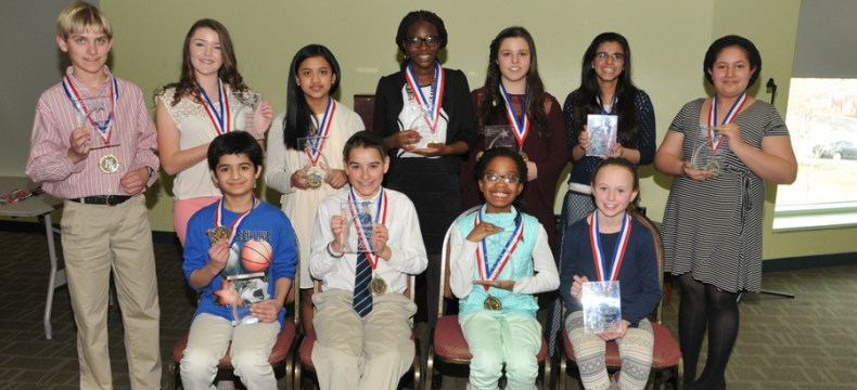 Kent County Science Fair Held at DSU -- 1st Place Winners
