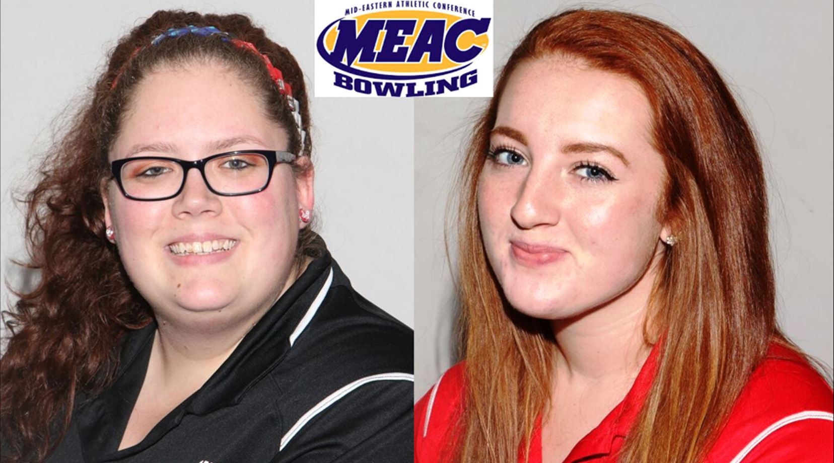 Kayla Stamm, MEAC Coach-of-the-Year. Alexis Neuer, league’s 2017-18 Bowler-of-the-Year.