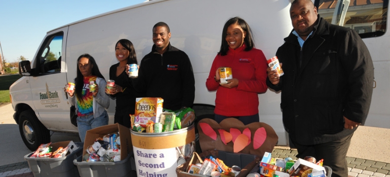 DSU Housing & Residential Ed Donates Food for Needy