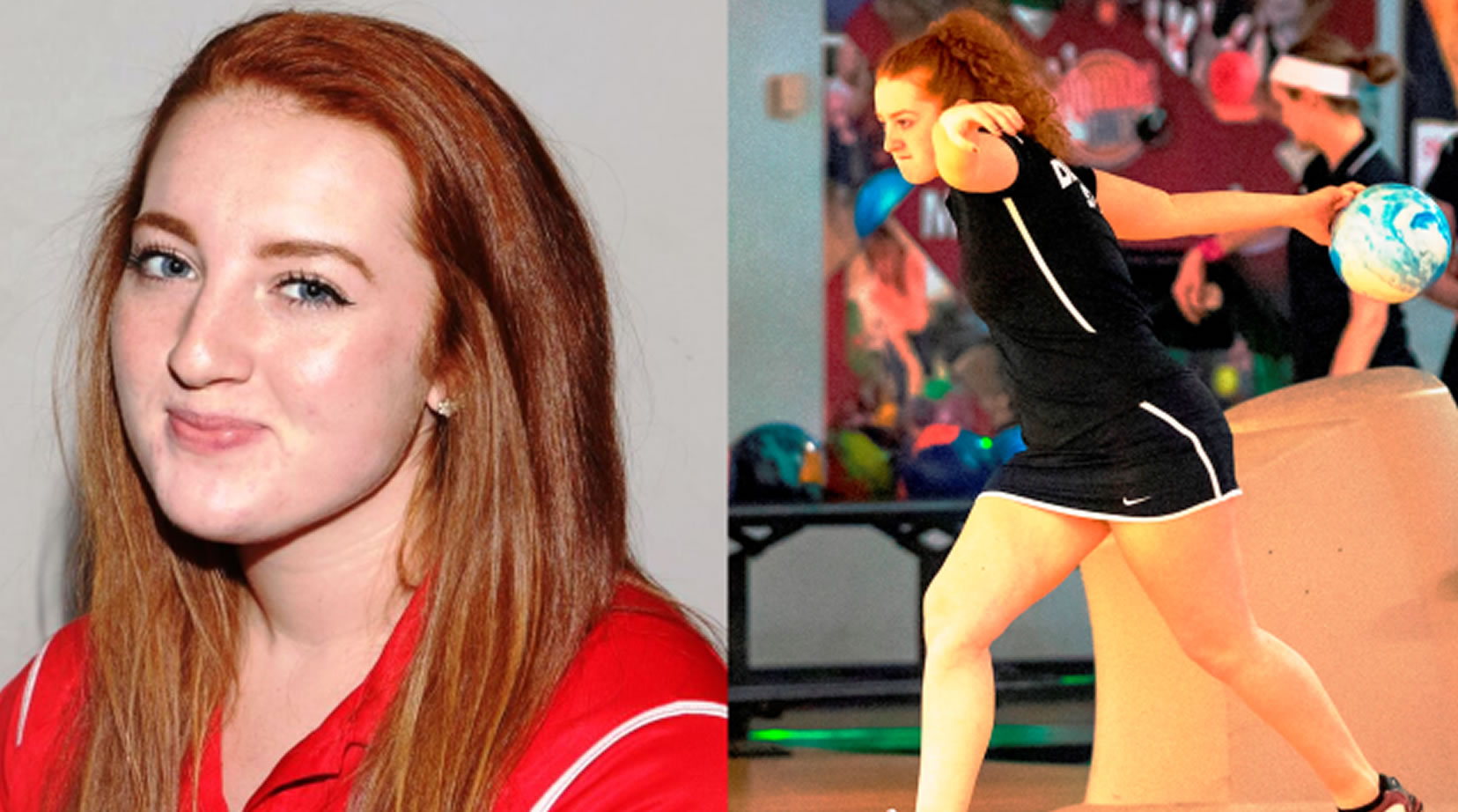 Delaware State sophomore bowler Alexis Neuer