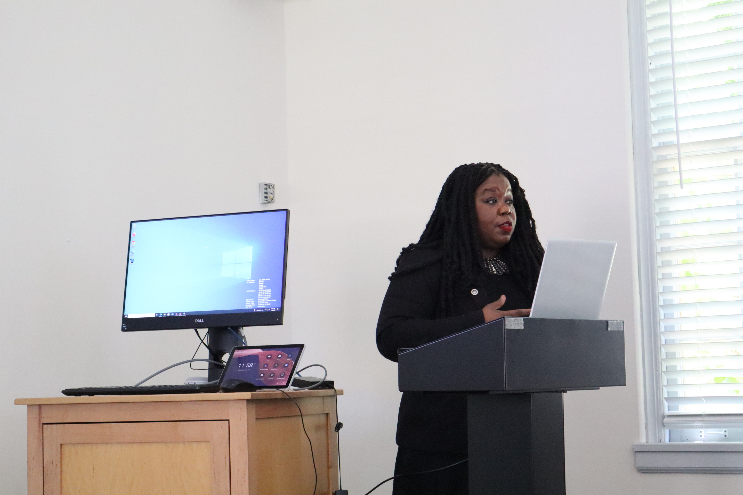 Ms. Pamela Clarke, Senior Director of Research Development Services, Howard University.